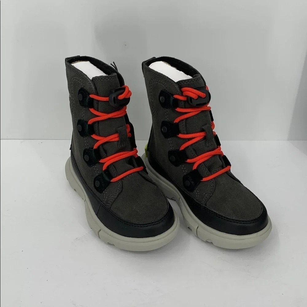 Sorel Explorer snow boots waterproof winter Toddler black insulated warm new 10